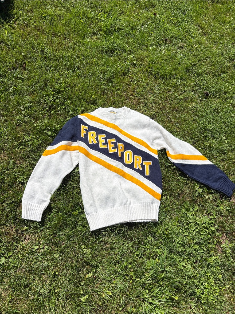 Vintage cheerleader sweater